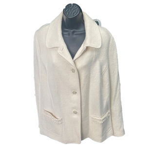 Talbots Gorgeous  Cream Jacket